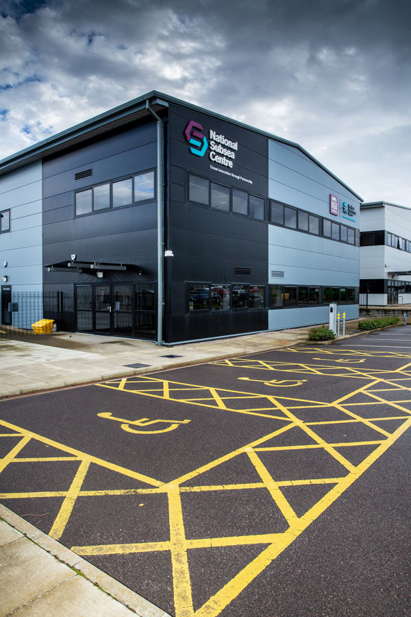 View of National Subsea Centre Building From the Carpark