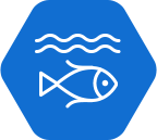 Aquaculture Icon of a Fish